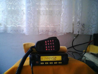 radio yaesu ft 1802 vhf novo ptt original...