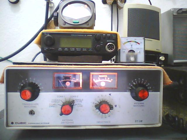 antena tuner cubic st.3b.manual americano raro...