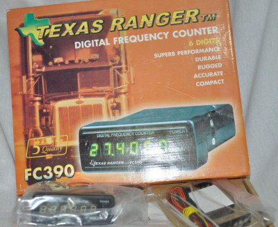 VENDIDO - VENDO FREQUENCIMETRO TEXAS RANGER - NA CAIXA SEM USO