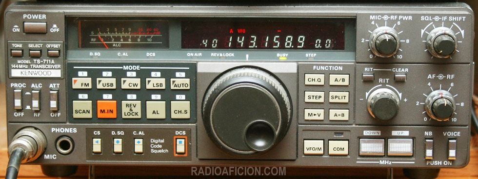 radio kenwood ts 711a — Foto 1