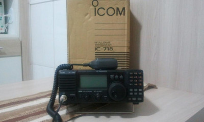 vendo radio muito novo ic 718 caixa e manual. ( VENDIDO) — Miniatura 3
