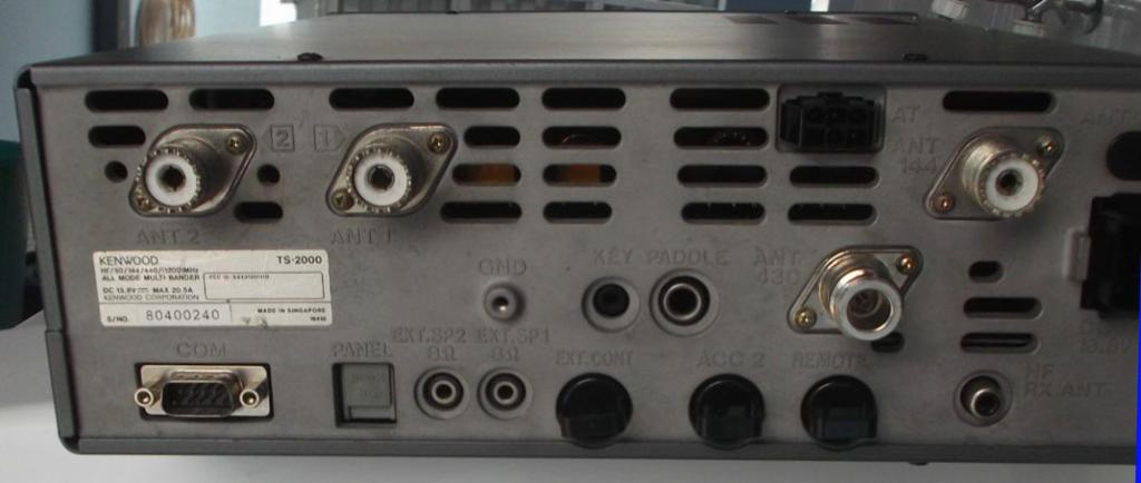 == VENDIDO == VENDO OU TROCO KENWOOD TS-2000 — Foto 2