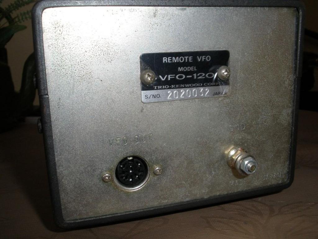 KENWOOD VFO-120 - VFO REMOTO (EXTERNO) - EM OTIMO ESTADO. — Foto 2