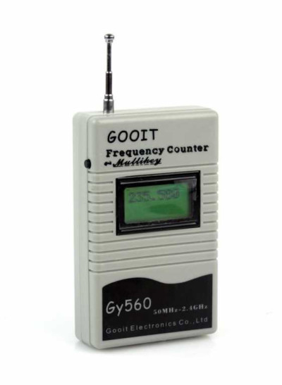 FREQUENCÍMETRO DE SINTONIA DE RÁDIO FREQUÊNCIA UTILIZADO PARA  TRANSCEPTORES DIVERSOS, ESCANEAMENTO DE 50Mhz até 2.4 Ghz PREÇO R$ 190,00 — Miniatura 5