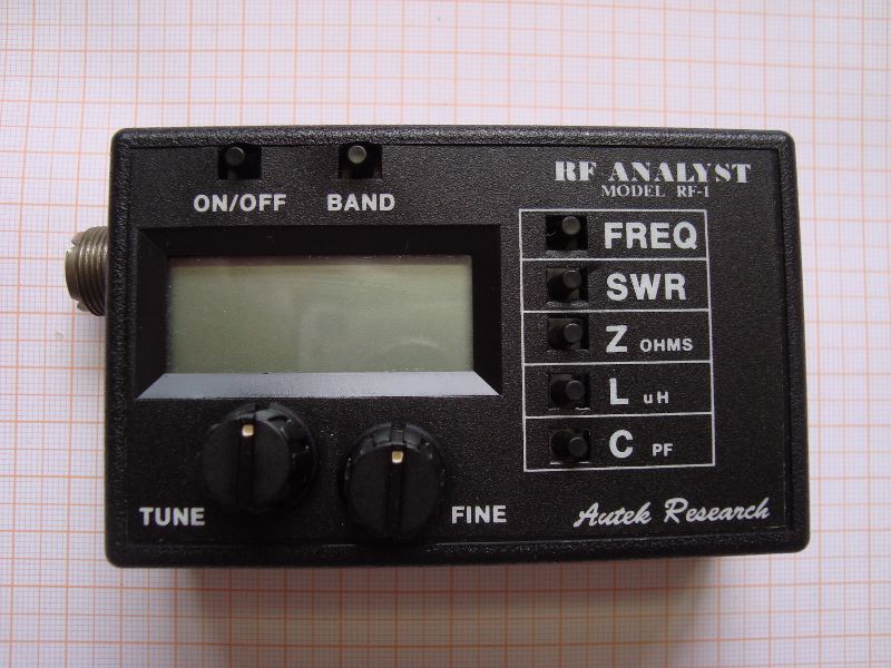 Analizador de RF de bolso Autek RF-1