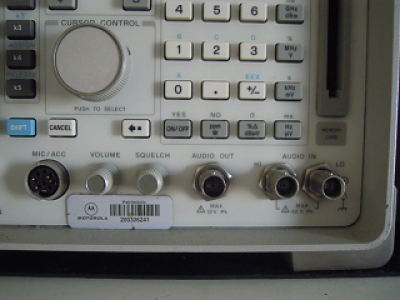 Monitor de serviço para reparo em rádios HF e PX — Miniatura 3