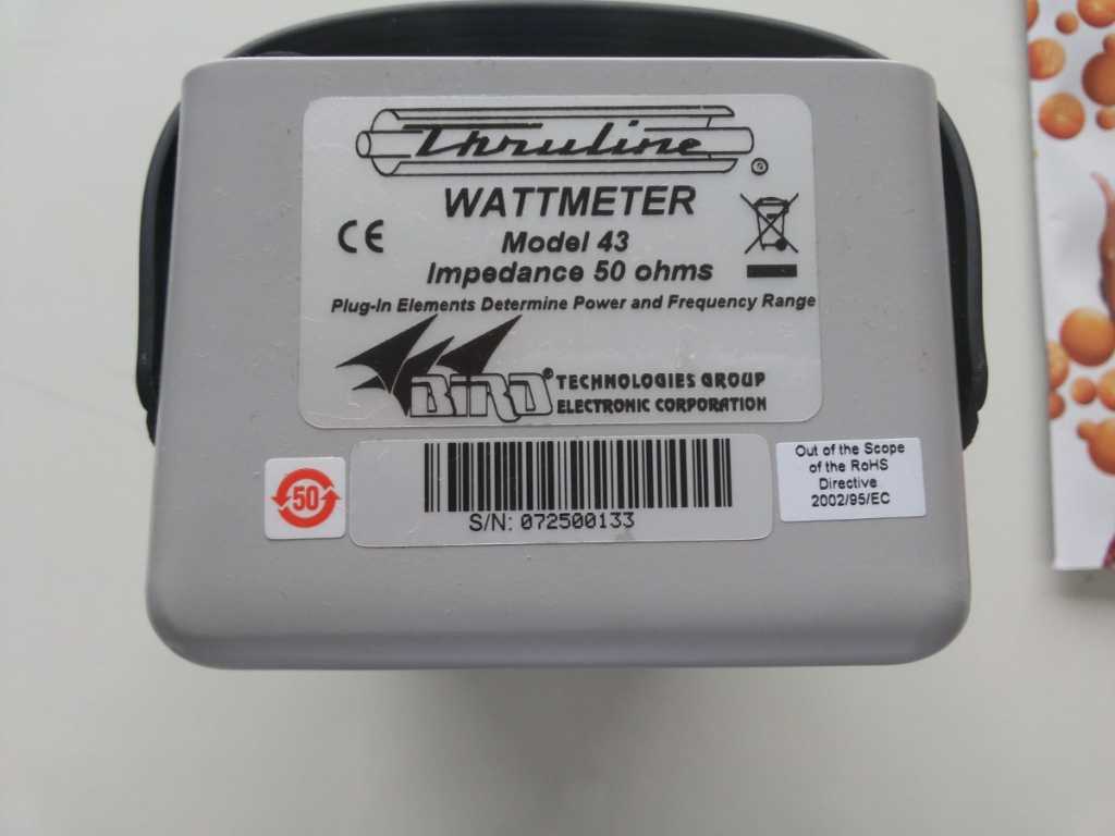 wattimetro bird 43 — Foto 3