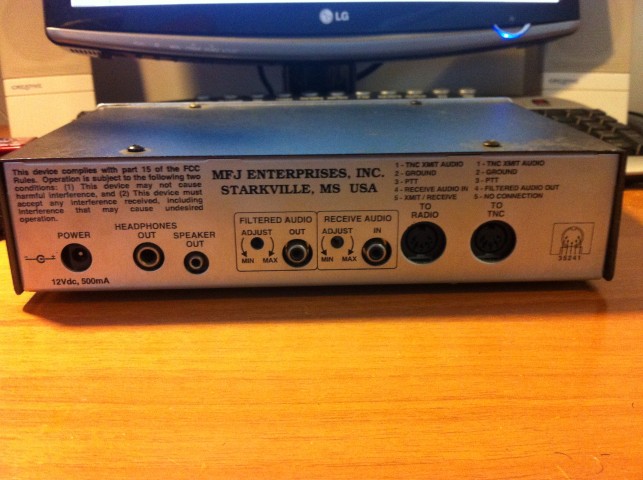 Filtro Audio DSP  MFJ 784B — Foto 2
