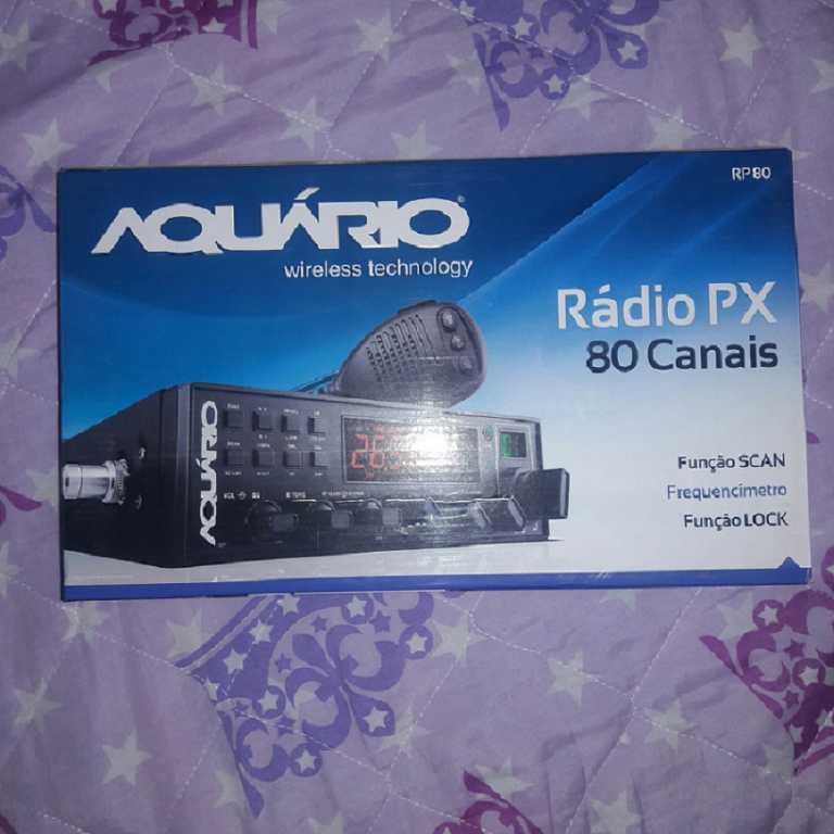 (Vendido) Rádio PX Aquário RP80  obs: Não é Hannover BR9000 — Foto 5