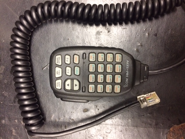 MICROFONE ICOM HM-133V — Foto 1