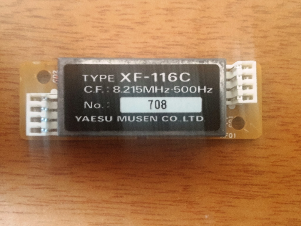 Filtro CW Yaesu XF-116C 500hz — Foto 1